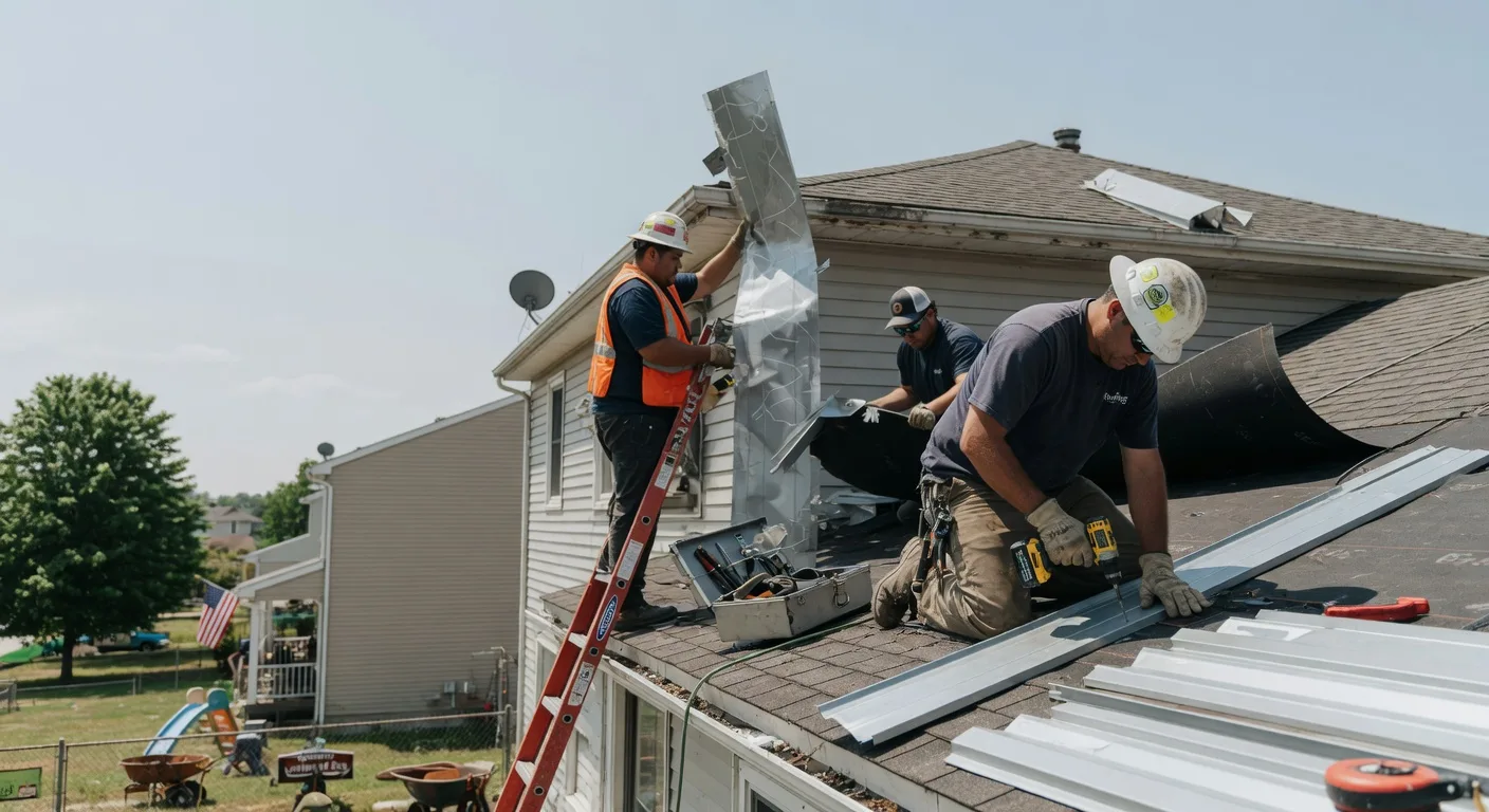 Metal Roof Repair in Nortonville, KY